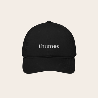 Thumos Organic Cotton Corduroy Cap - Black