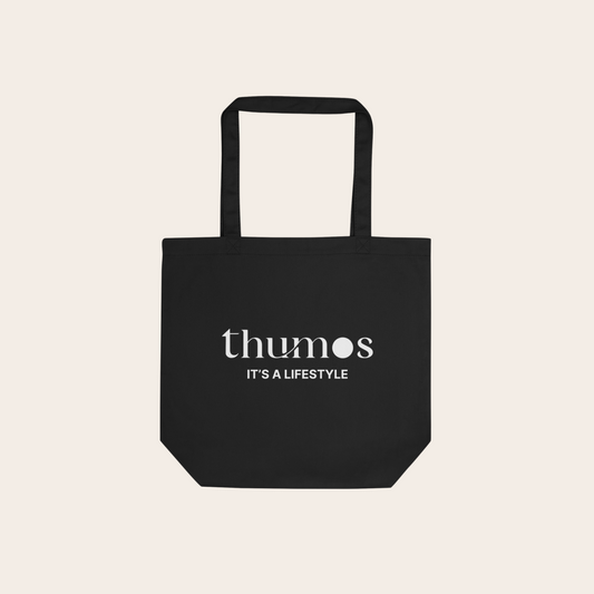 Thumos Organic Cotton Tote - Black